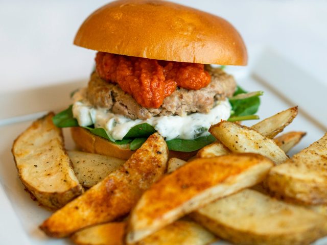 GreekFetaTurkeyBurgers